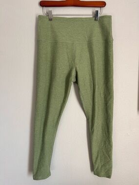 Beyond Yoga Olive Green High-Waist Leggings